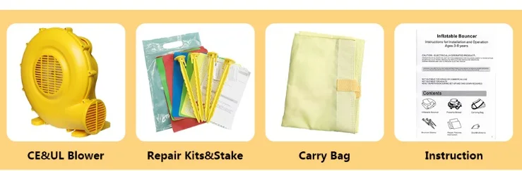 

YARD 3*3*2.1M Inflatable Bouncers Games Jump House Castle Slide Blower Kids Outdoors Inflatable Castle Ship By Express Christmas