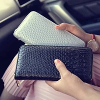 2019 hot sales women wallet luxurious pu alligator ladies coin purse crocodile long clutch wallet female oney