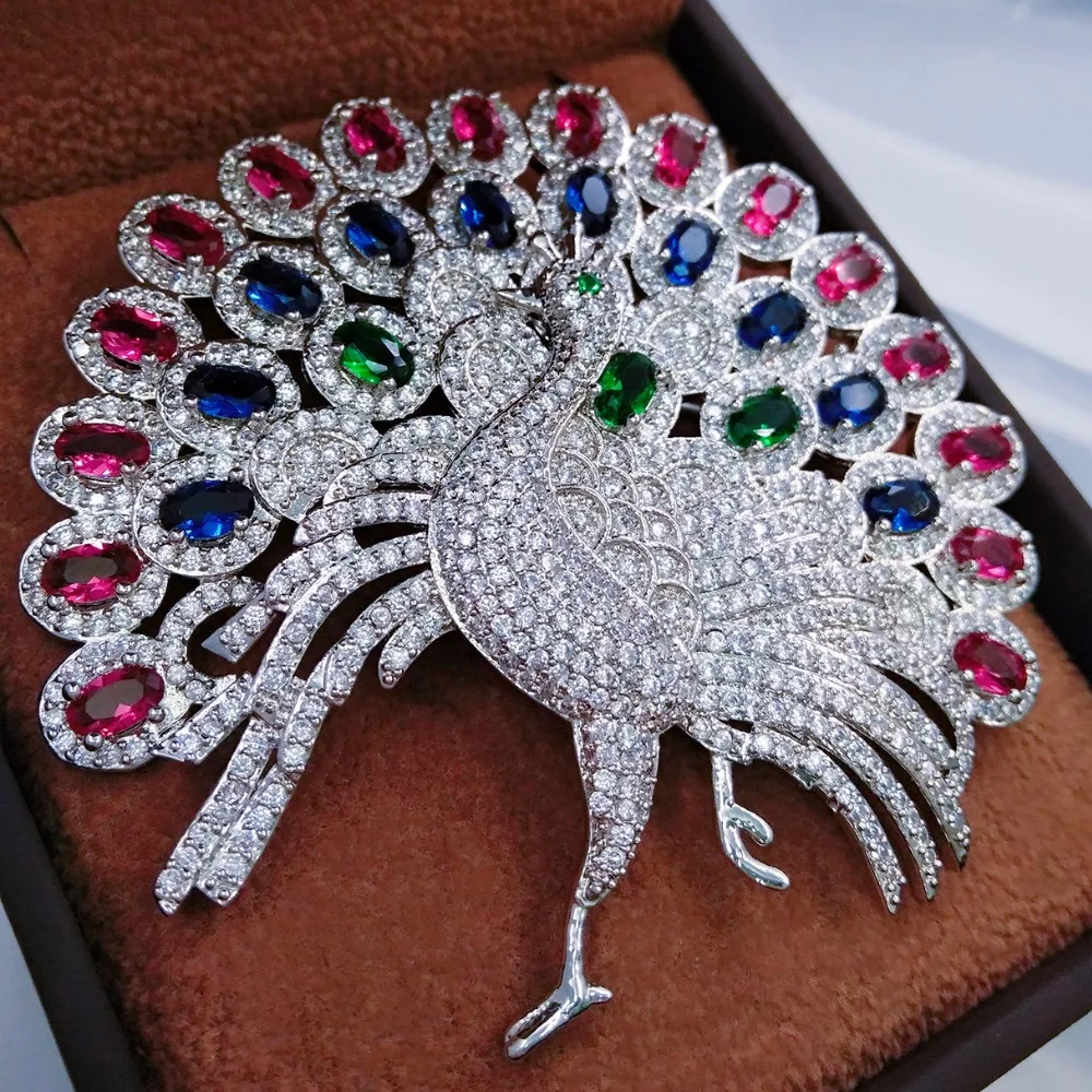 Большая женская свадебная брошь-зажим для букетов застежка шарфа булавки