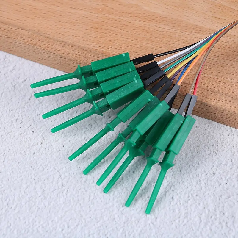 10 шт. умная электроника 10PTest крюк зажим для Анализатора логики USB Saleae 24 м 24 МГц 8CH