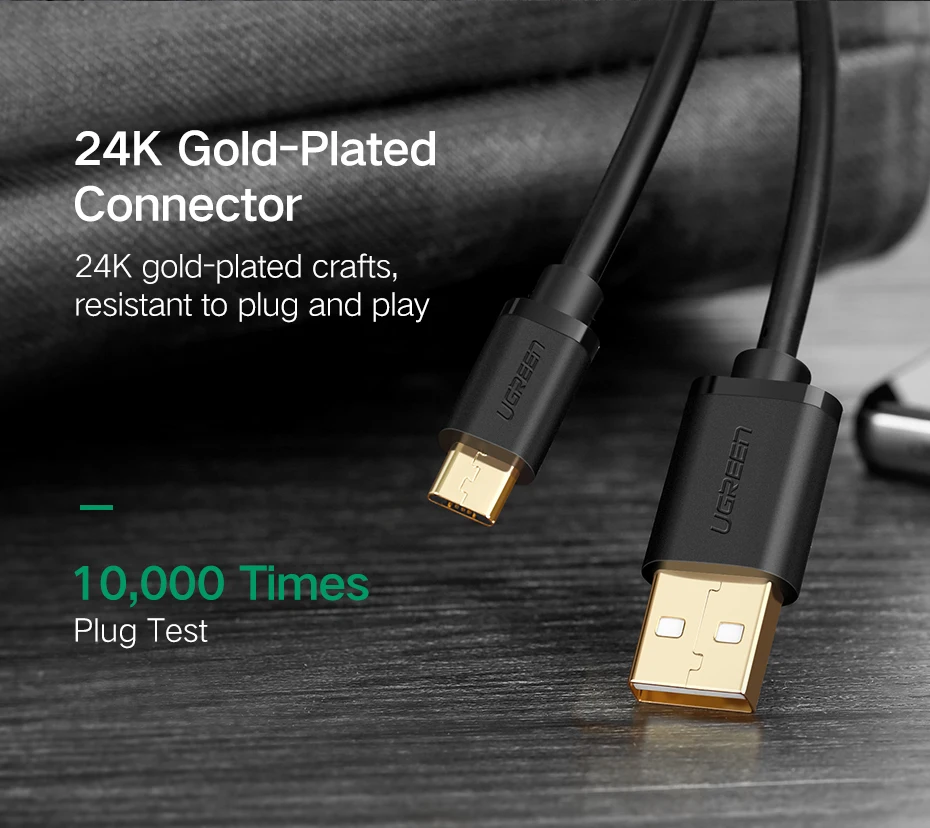 Park line Micro USB кабель Android кабель для передачи данных зарядное устройство USB к Micro USB кабель для быстрой зарядки для samsung Xiaomi htc планшет USB шнур