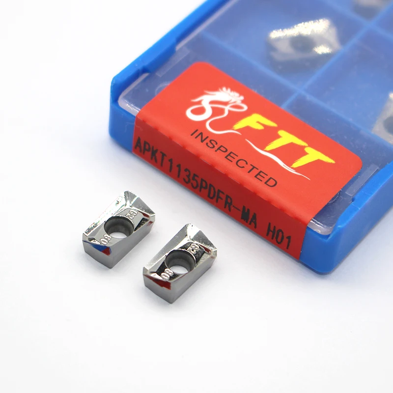 10 шт. APKT1135PDFR MA H01 APKT 1135 алюминиевая режущая пластина инструмент для токарной