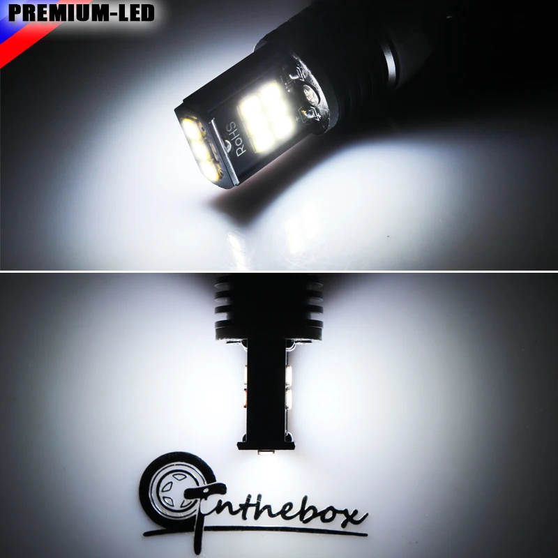 Супер яркие 15 SMD 3030 1156 P21W 7506 светодиодный лампы для замены задних огней или
