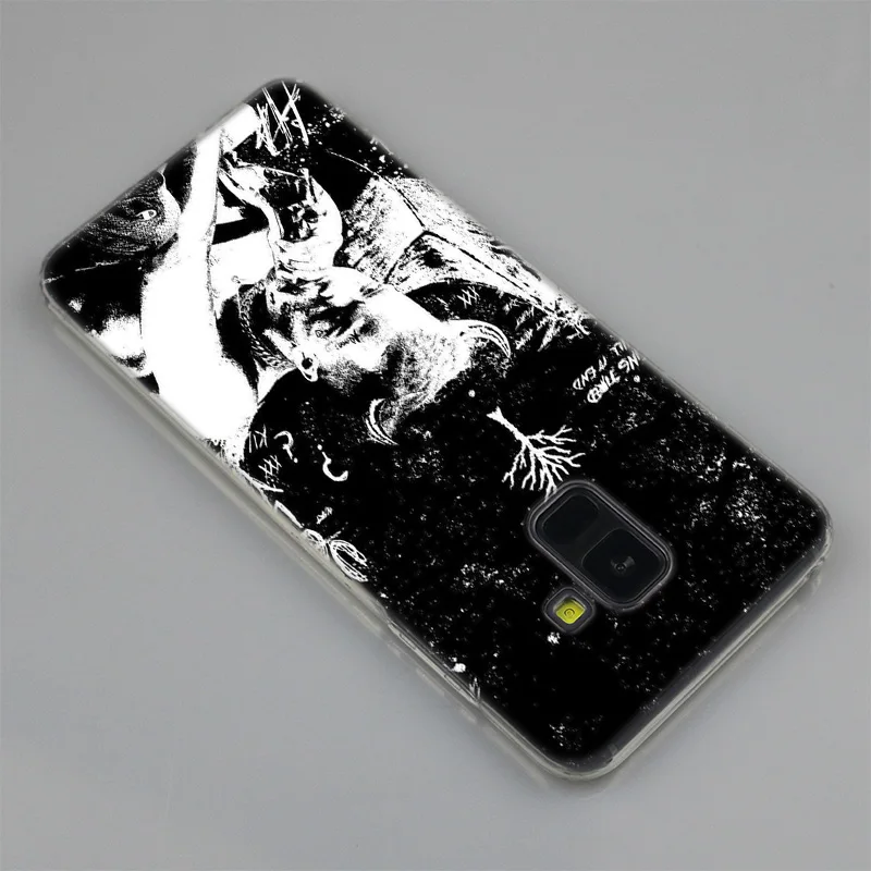 Хит продаж силиконовый чехол XXXTENTACION Rap Hip для Samsung Galaxy A50 A30 A10 A40 A6 A8 Plus A20 E A5 A7 2018 2017