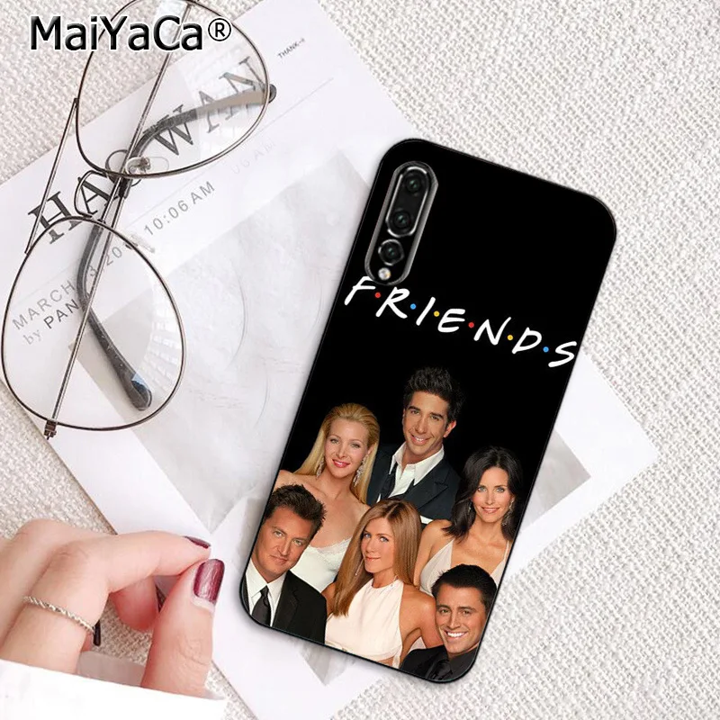 MaiYaCa с героями телесериала «Друзья», как ты делаешь черный чехол для телефона для huawei P20Lite P10 плюс Mate9 10 Mate10 Lite P20 Pro Honor10 Mate20