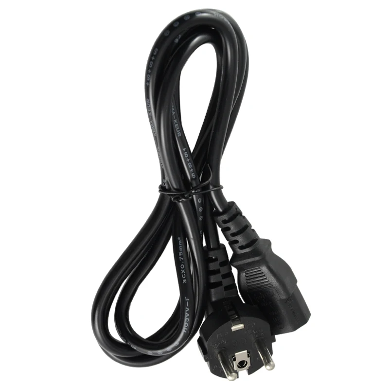 Новое поступление 1,5 м C13 IEC чайник Европейский 2-контактный круглый AC EU Plug Мощность кабельный ввод шнура ПК