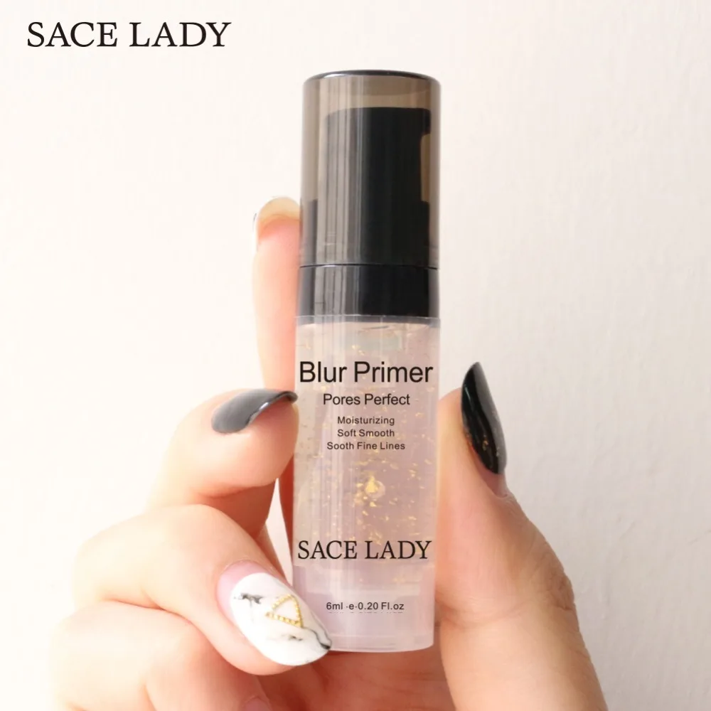 Основа для лица Sace Lady Pore невидимая основа 24k Gold масляный Праймер Профессиональный