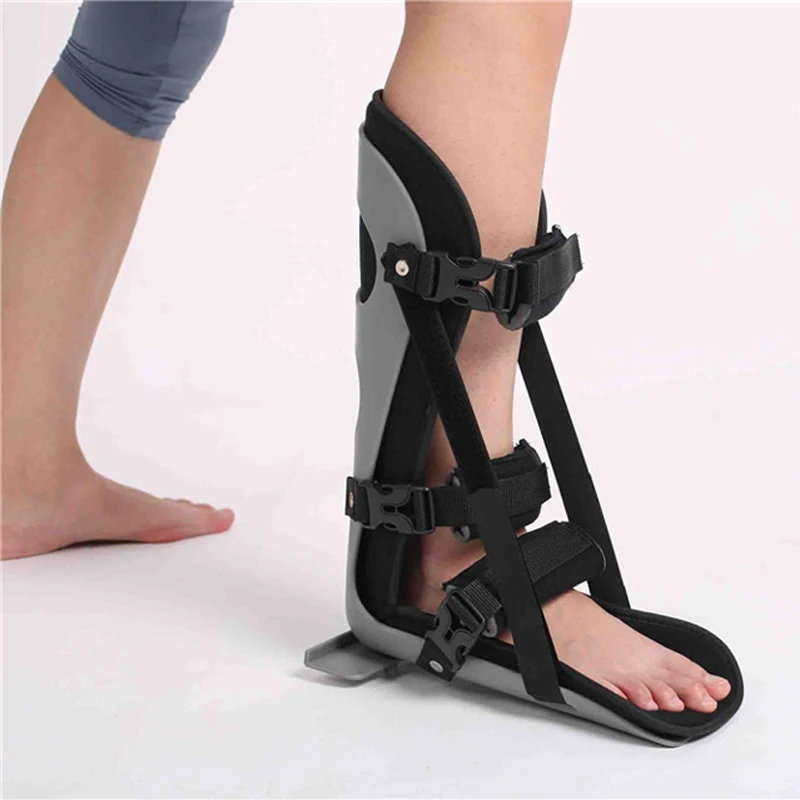 Поддержка коленного сустава ортопедическая шина для стопы на лодыжку ровная