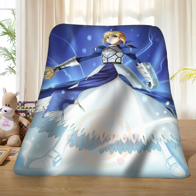 Пользовательские судьба ночь Одеяло & ^ 7 Мягкой Шерсти Украшения Спальни 58x80