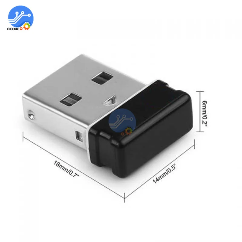 Беспроводной адаптер приемник usb для мыши 6 устройств MX M905 M950 M505 M510 M525 и т. Д.