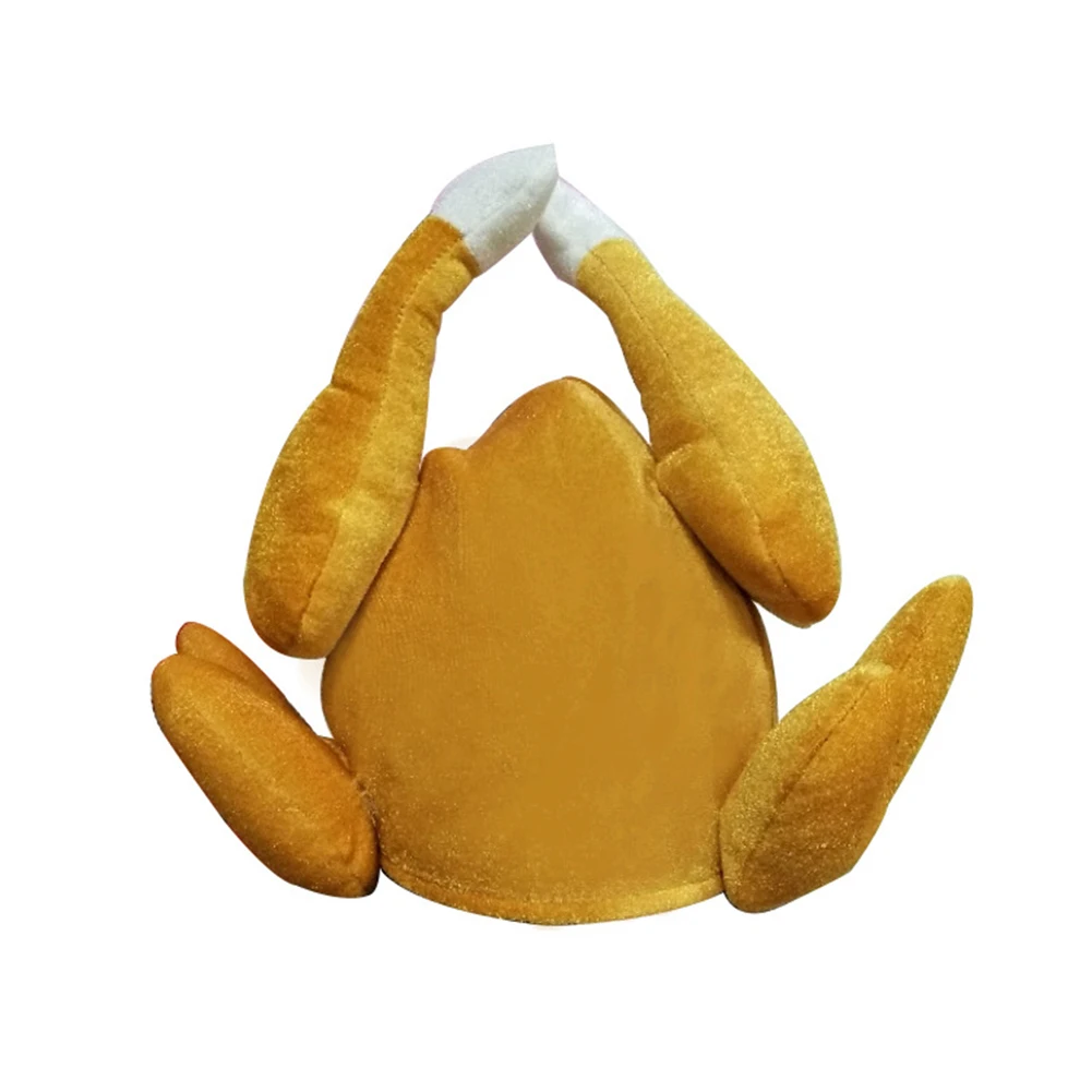 2019 Funny Turkey Chicken Leg Hat Carnival Thanks Giving Day Cap Festival Supplies | Мужские шапки