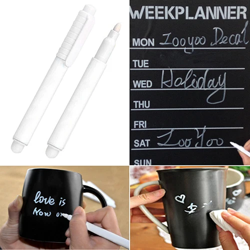 Белая жидкая меловая ручка маркер для стеклянных окон доска досок 1 шт.|white liquid|white