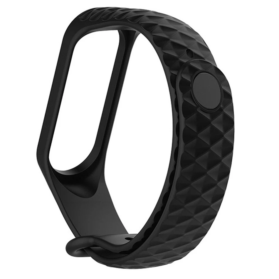 Силиконовый ремешок для XIAOMI Miband 3 замена браслета спортивные часы напульсник SmartBand ремень браслет аксессуары, запасные части