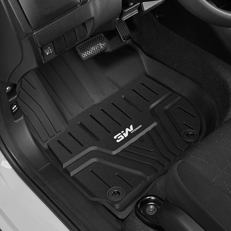 Пользовательские автомобильные коврики для Honda &amp Accord с 3w Специальный tpe черный |