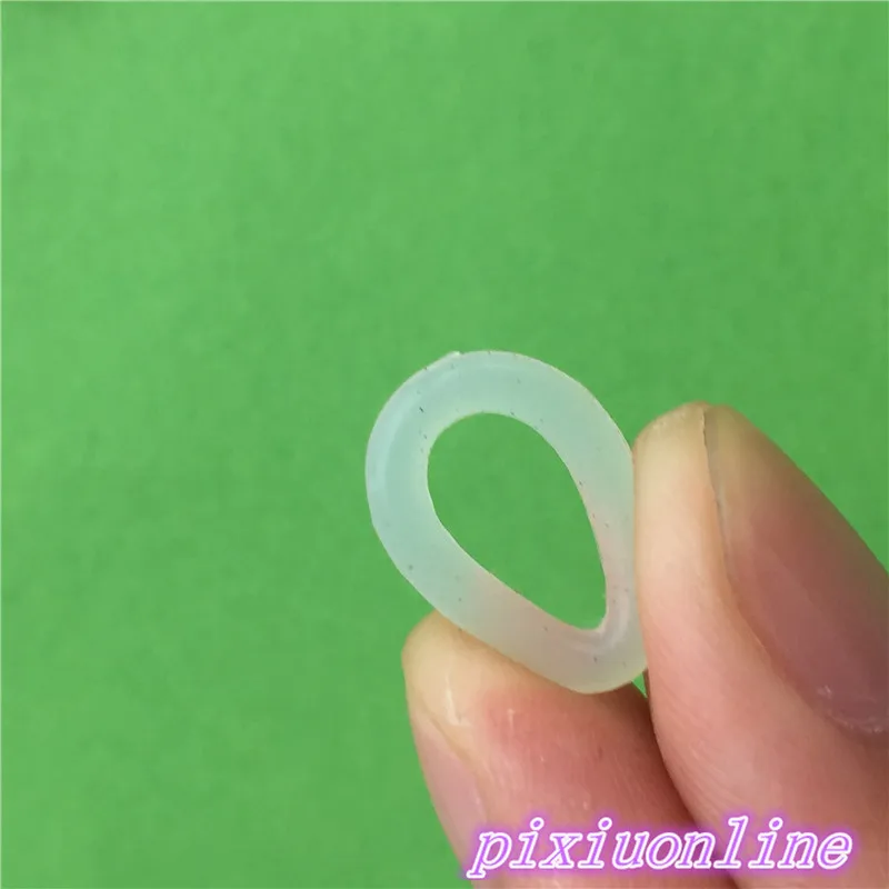 10 шт. прозрачные резиновые кольца K096Y 132A для DIY игрушек высокое качество |