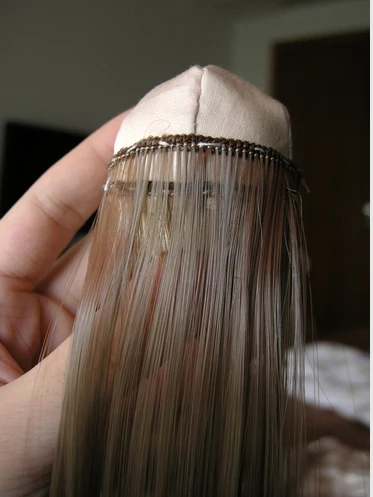 [Wamami] 1 шт. прямой удлинитель Diy парик для волос BJD Dollfie случайных цветов|dollfie sale|wigs