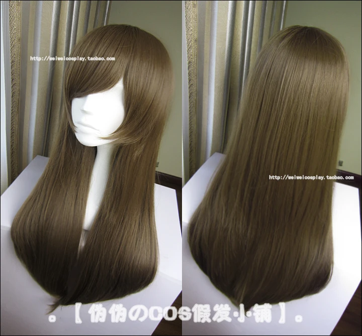 Парик для косплея из аниме Kamisama Love Momozono Nanami длинные прямые термостойкие