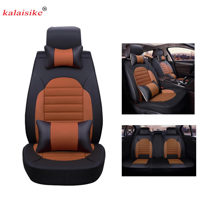 Чехлы для автомобильных сидений Kalaisike кожаные универсальные чехлы Renault все
