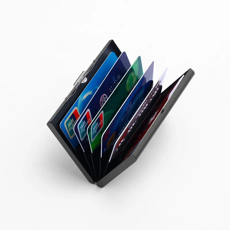 XZXBBAG водонепроницаемый держатель для ID кредитной карты из нержавеющей стали