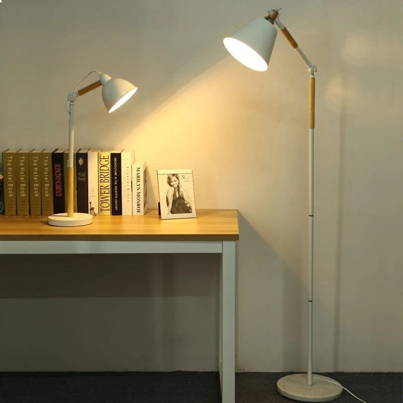 Светильник BDBQBL современное искусство вертикальный светильник из дерева для