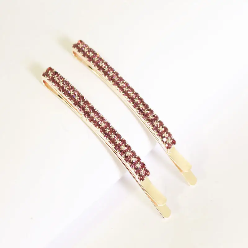 

1PC Fashion Women Girls Korean Fashion Shinning Crystal Rhinestone Barrette Hairpin Headwear Hair Clip Beauty Accessories