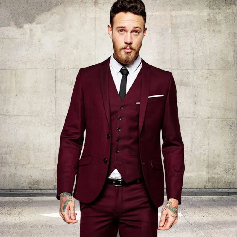 Picture style 20 Новейший дизайн пальто брюки зеленый мужской костюм Slim Fit 3 шт. смокинг стильные костюмы для жениха на заказ Выпускной вечерние Блейзер Terno - Цвет: Picture style 20