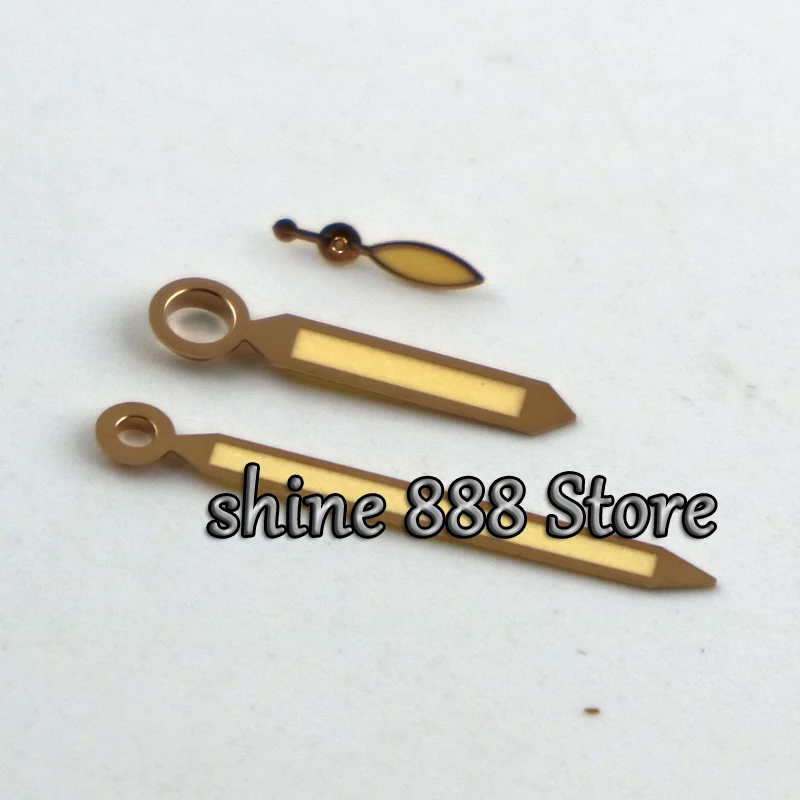 Розово золотистые супер люминесцентные часы parnis для 47 мм чехол untas 6497 6498 movment|watch