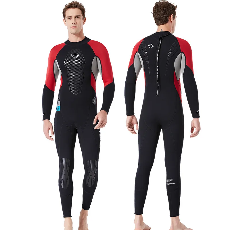 

Full body Men 3mm Neoprene Wetsuit Surfing Swimming Diving Suit Triathlon Wet Suit for Cold Water Scuba Snorkeling Spearfishing