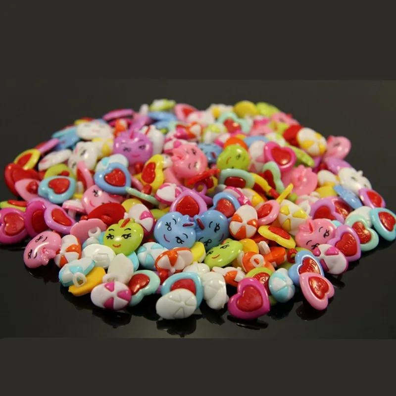 100 шт. детские пластиковые пуговицы с 1 отверстием|children buttons|shaped buttonbuttons buttons |