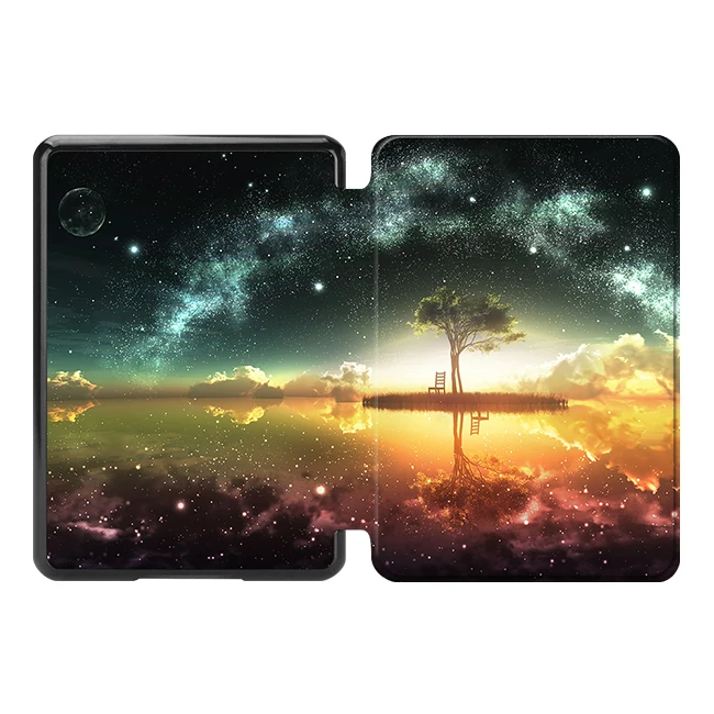 MTT Тонкий чехол из искусственной кожи для Amazon Kindle Paperwhite 4 funda Smart Cover для нового Kindle Paperwhite 4 10th Generation Shell - Цвет: AM12