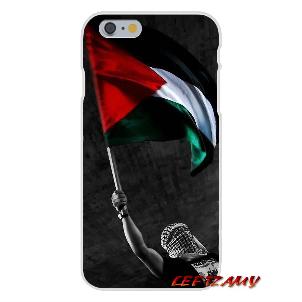free palestine flag For iPhone X 4 4S 5 5S 5C SE 6 6S 7 8 Plus Accessories Phone Shell Covers | Мобильные телефоны и