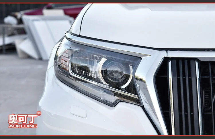 AKD автомобильный Стайлинг для фары для Toyota Prado- Динамический указатель поворота светодиодный фонарь LC200 DRL Hid Bi Xenon автомобильные аксессуары