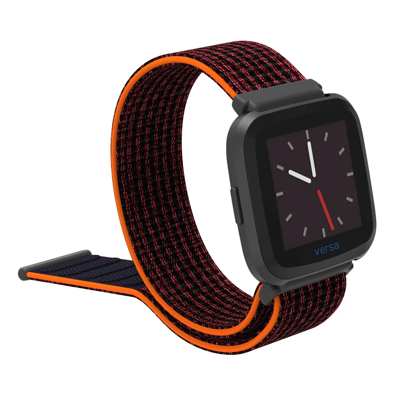 Нейлоновый ремешок Correa для Fit bit Fitbit Versa Band умный фитнес-браслет спортивные часы наручные браслеты Pulsera Сменные аксессуары