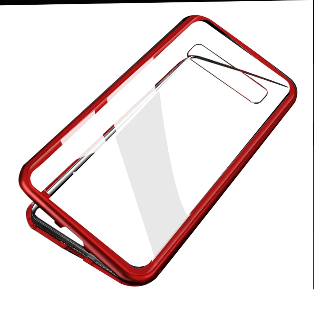 CARPRIE Магнитная Адсорбция металлическое Стекло чехол для samsung S10 плюс задняя крышка для samsung S10 защита от ударов при падении закаленное Стекло Чехлы штук;# A