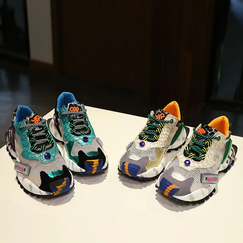Повседневная обувь; женские кроссовки на платформе; zapatos de mujer; модная брендовая обувь в стиле пэчворк; chaussure femme; женская дышащая обувь