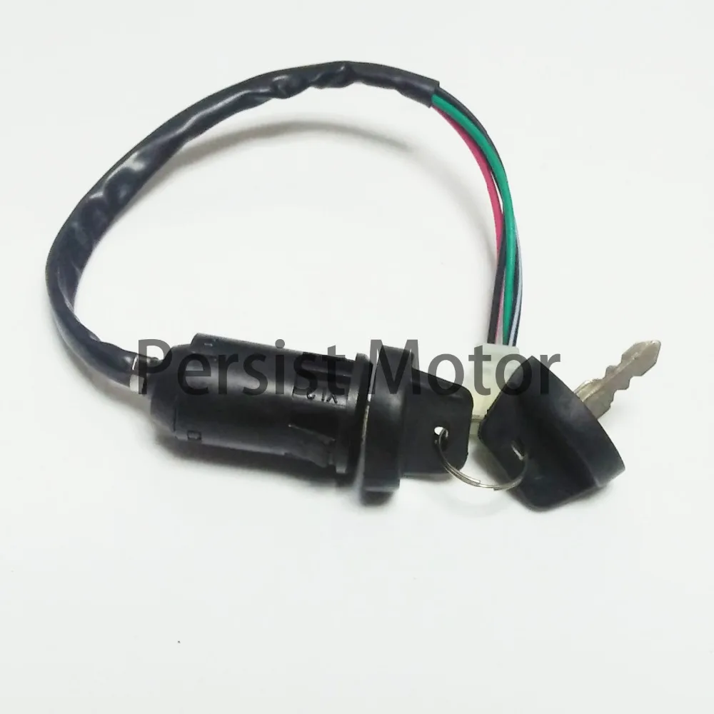 4 провода ключ зажигания для 50 куб. См 70 90 110 125 водостойкий JCL квадроцикла|ignition switch