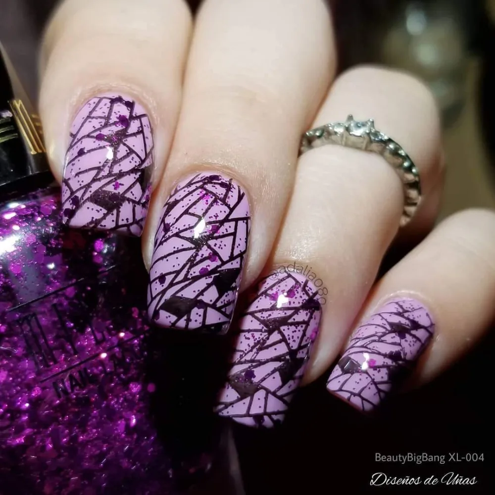 BeautyBigBang набор пластин для стемпинга 5 шт. ногтевого дизайна 6*12 см Прямоугольный