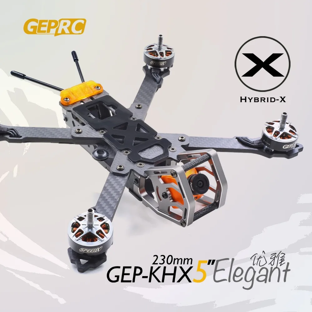 GEPRC GEP KHX4 KHX5 KHX6 KHX7 элегантный Гибридный X Frame kit|Детали и аксессуары| |