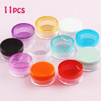 11pcs empty bottles box diamond painting beads container shelf rack display stand box storage 5d full squareround drill a155