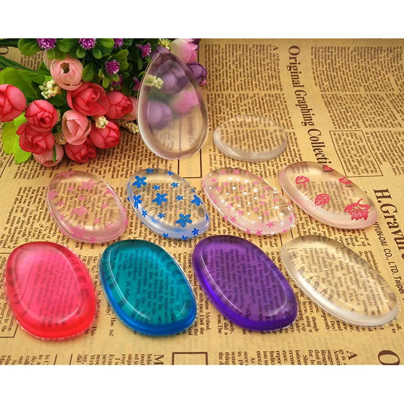 Bittb 16PC Silicone Cosmetic Puff Face Foundation Makeup Beauty Essentials Sponge BB Cream No Waste Tools |