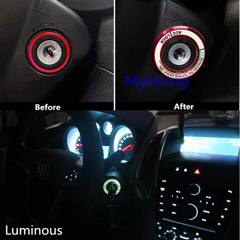 Светящийся автомобильный брелок зажигания для Nissan Teana X Trail Qashqai Livina Sylphy Tiida Sunny March