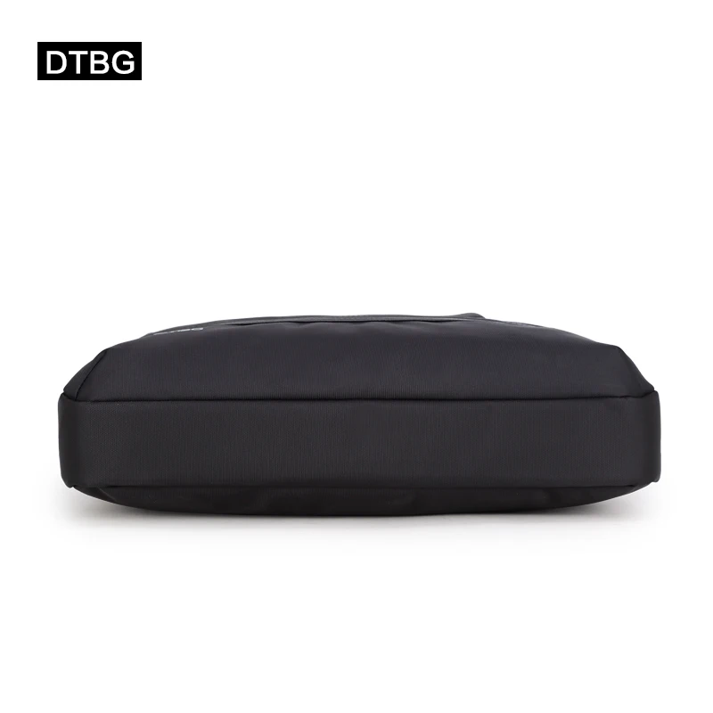 DTBG Классическая деловая сумка для ноутбука, однотонная черная офисная сумка-мессенджер, портфель для мужчин и женщин, Компьютерная сумка для 15,6 дюймов, сумка для ноутбука
