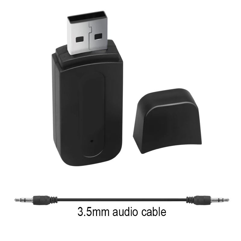 Bluetooth автомобильное беспроводное мини usb Aux музыкальный аудио приемник адаптер 3 5