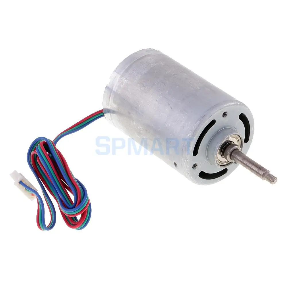 Трехфазный микро двойной бесщеточный двигатель генератор игрушка сделай