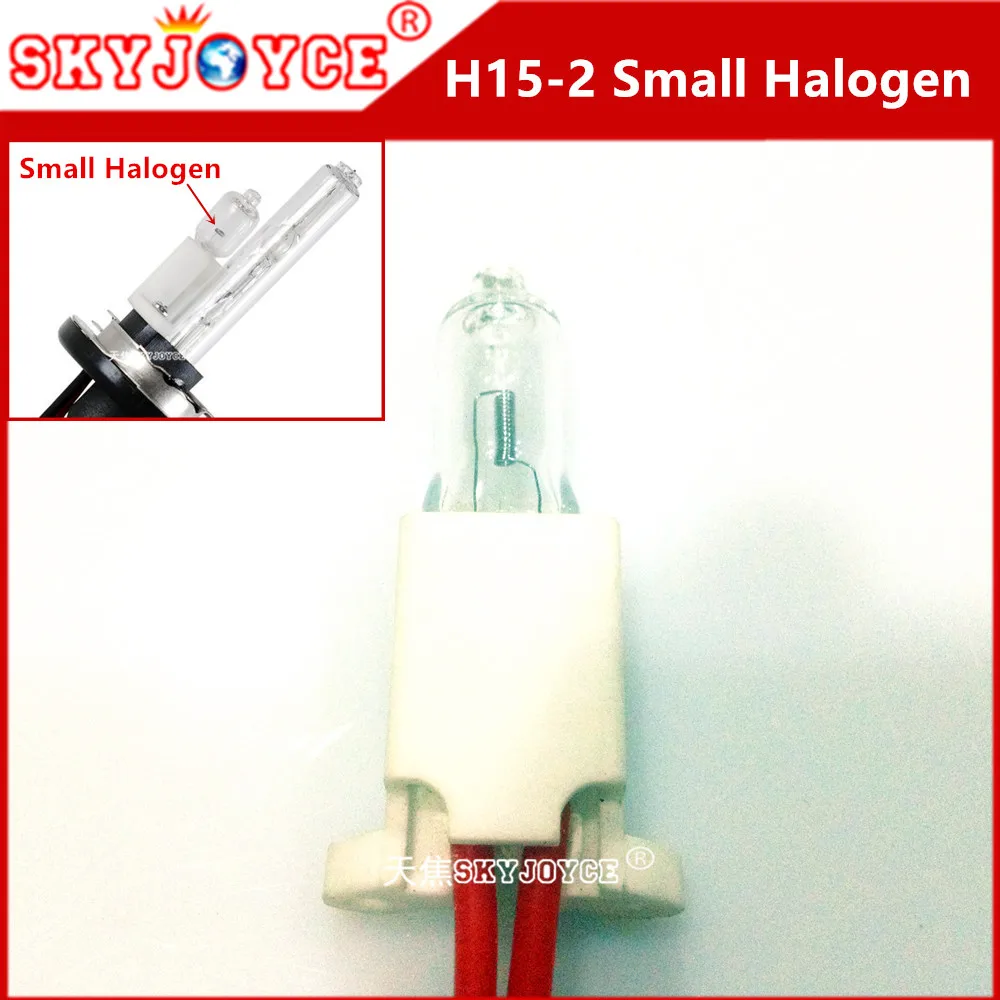 2020 Новый 10 шт 12V 35W 55W H15 лампа 2 LoXenon головной светильник H15L Замена супер белый h15