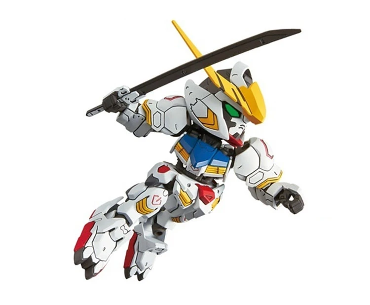 Оригинальный набор Bandai Anime GUNDAM SDEX BB 010 Gundam Barbatos модель ПВХ фигурка детские куклы