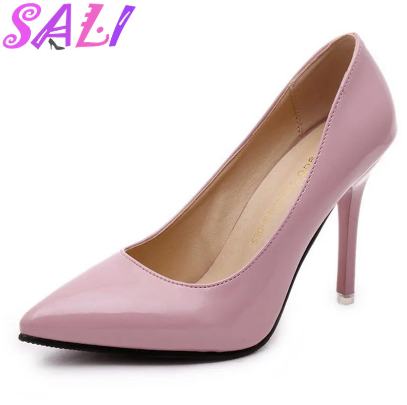 2017 г. новые весенние женские туфли на высоком каблуке телесного розового цвета