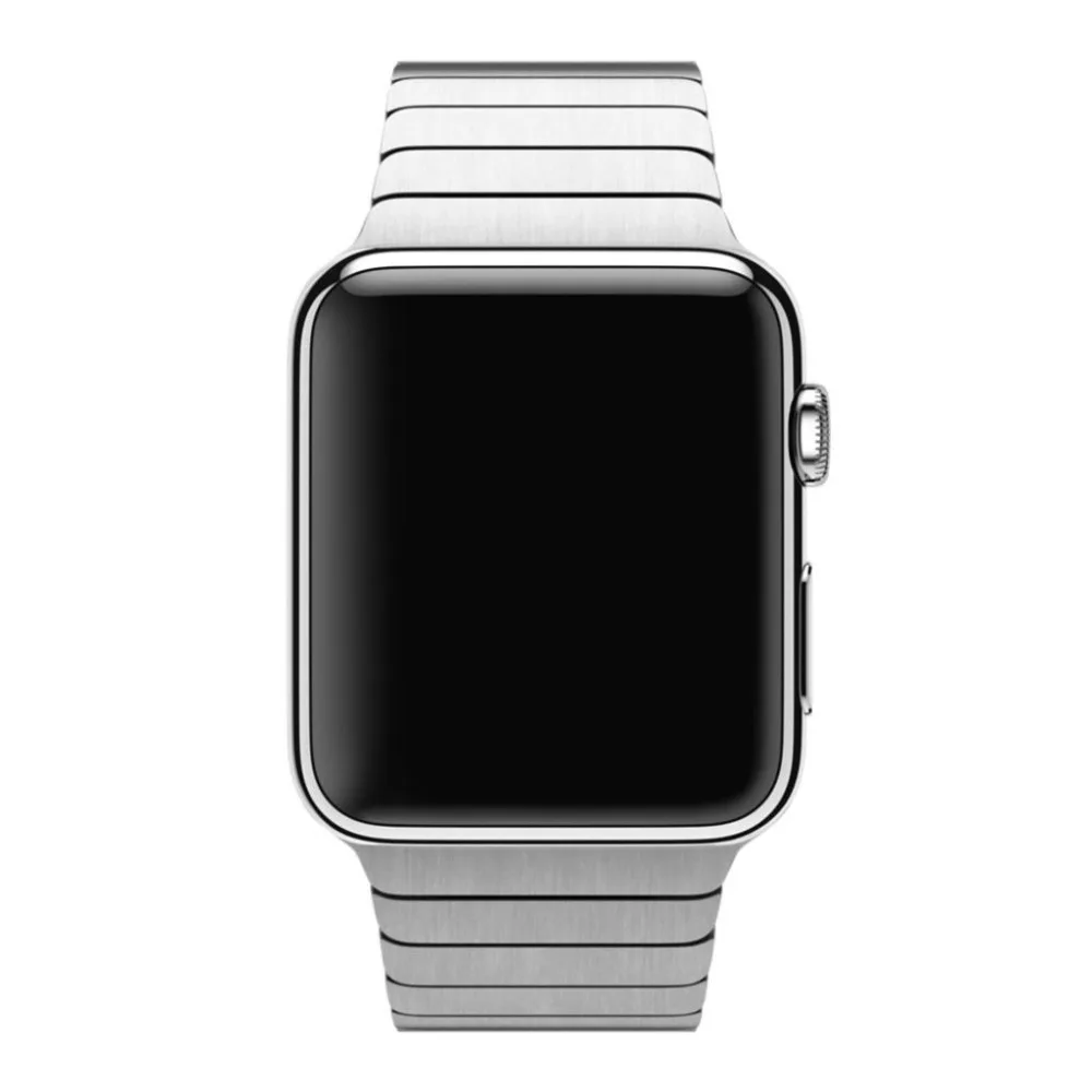 Ремешок для Apple Watch 4, 3, 2, металлический браслет из розового золота и нержавеющей стали для iWatch 42 мм, 38 мм, 4 ремешка 44 мм, 40 мм, ремешок