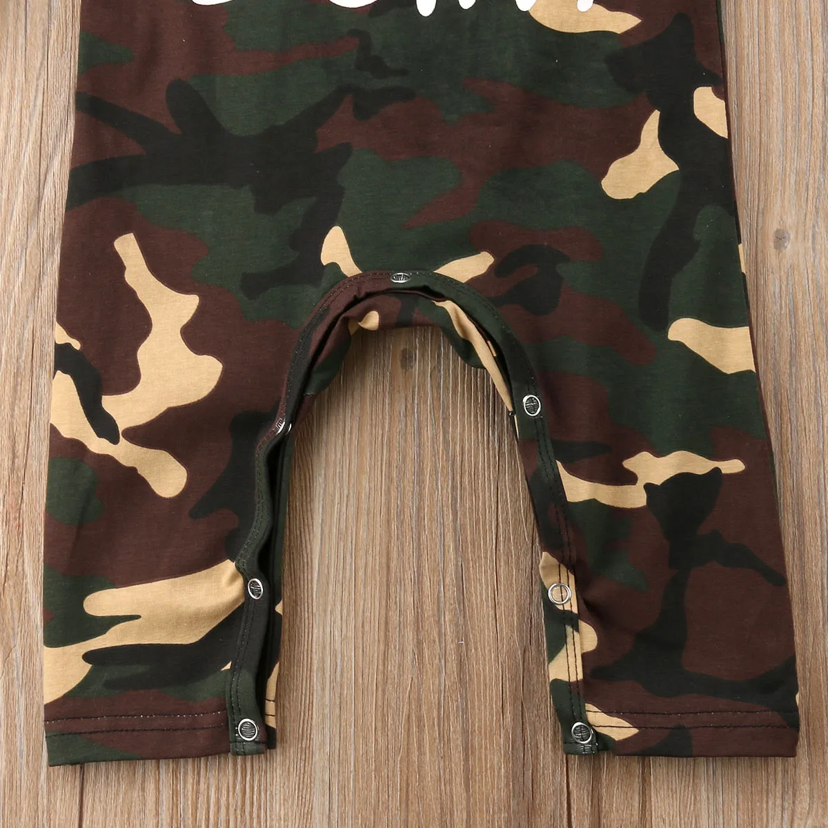 Newborn Kid Baby Boy Infant Camo Sleeveless Romper Jumpsuit Clothes Outfit |