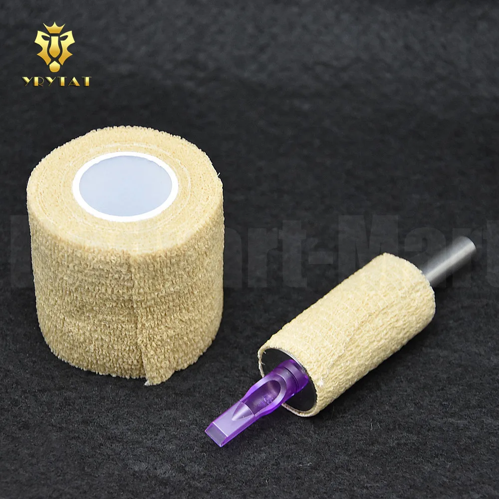 Топ 5 шт. волшебное Бандажное покрытие рукоятки машинки для татуажа тату ручки